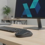 Mouse sem Fio Logitech M220 Silent Silencioso Preto 1000 DPI - Imagem 5